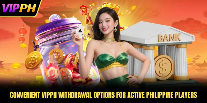 Convenient VIPPH withdrawal options for active Philippine players