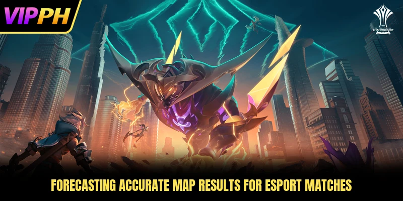 Forecasting accurate map results for esport matches
