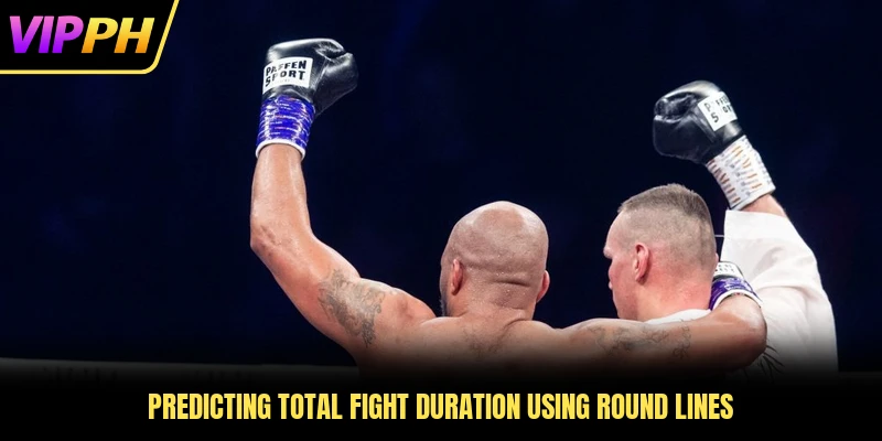 Predicting total fight duration using round lines