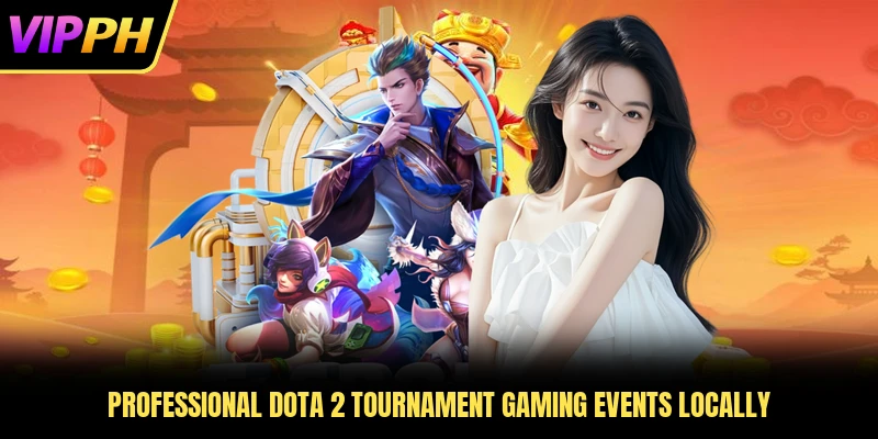 Professional Dota 2 tournament gaming events locally