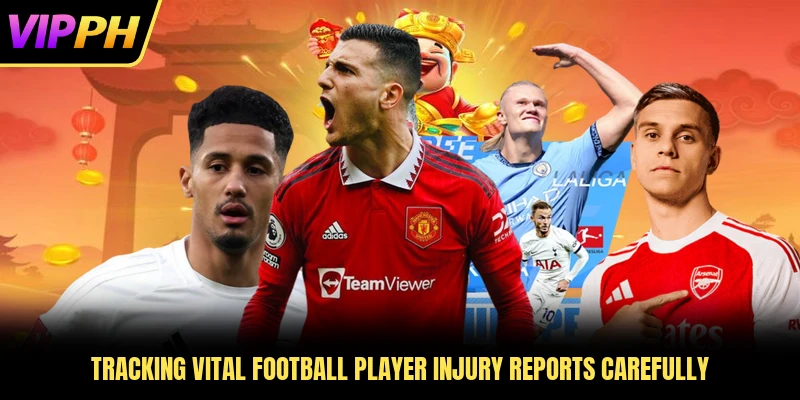 Tracking vital football player injury reports carefully