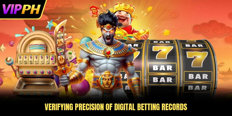 Verifying precision of digital betting records